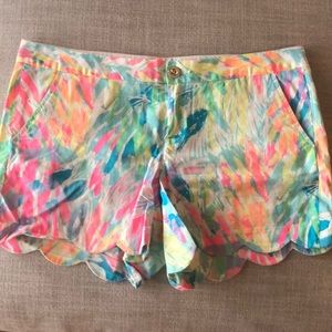Lilly Pulitzer scallop shirt size 12